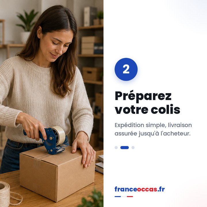 Préparez votre colis — livraison assurée